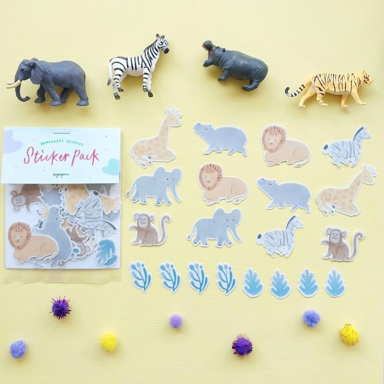 Wild Safari Party Pack