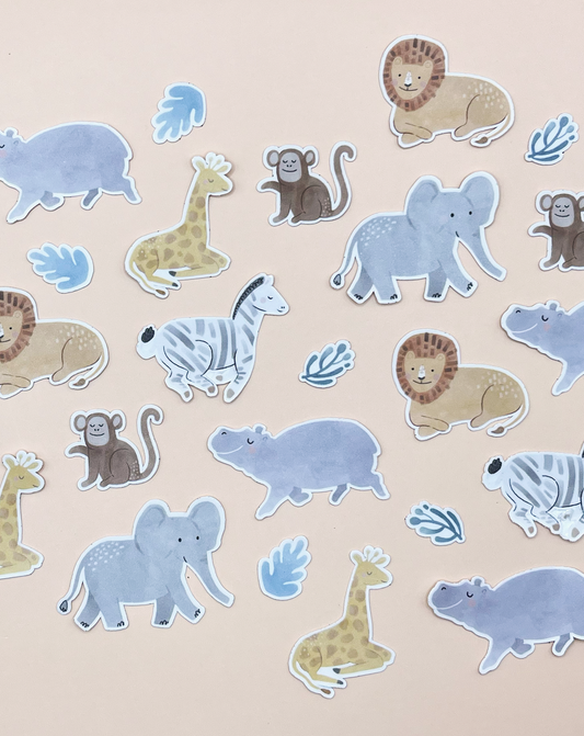 Wildlife Wonder Reusable Sticker Pack