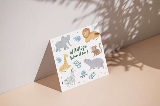 Wildlife Wonders Temporary Tattoo