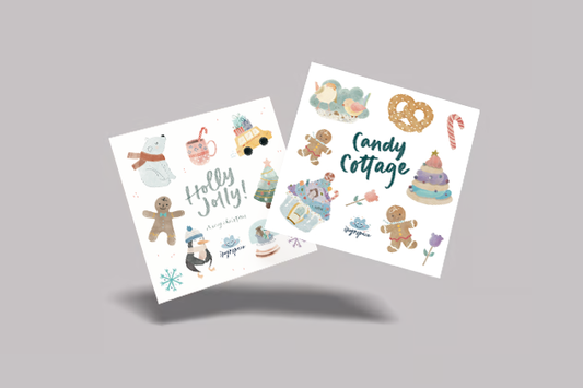 Candy Cottage Temporary Tattoo