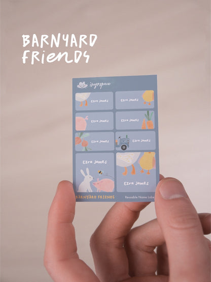 Mini Name Labels (min. 15 pcs)