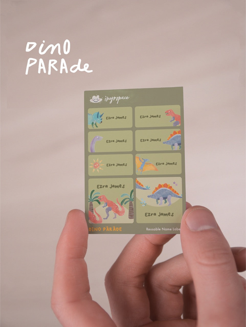 Mini Name Labels (min. 15 pcs)