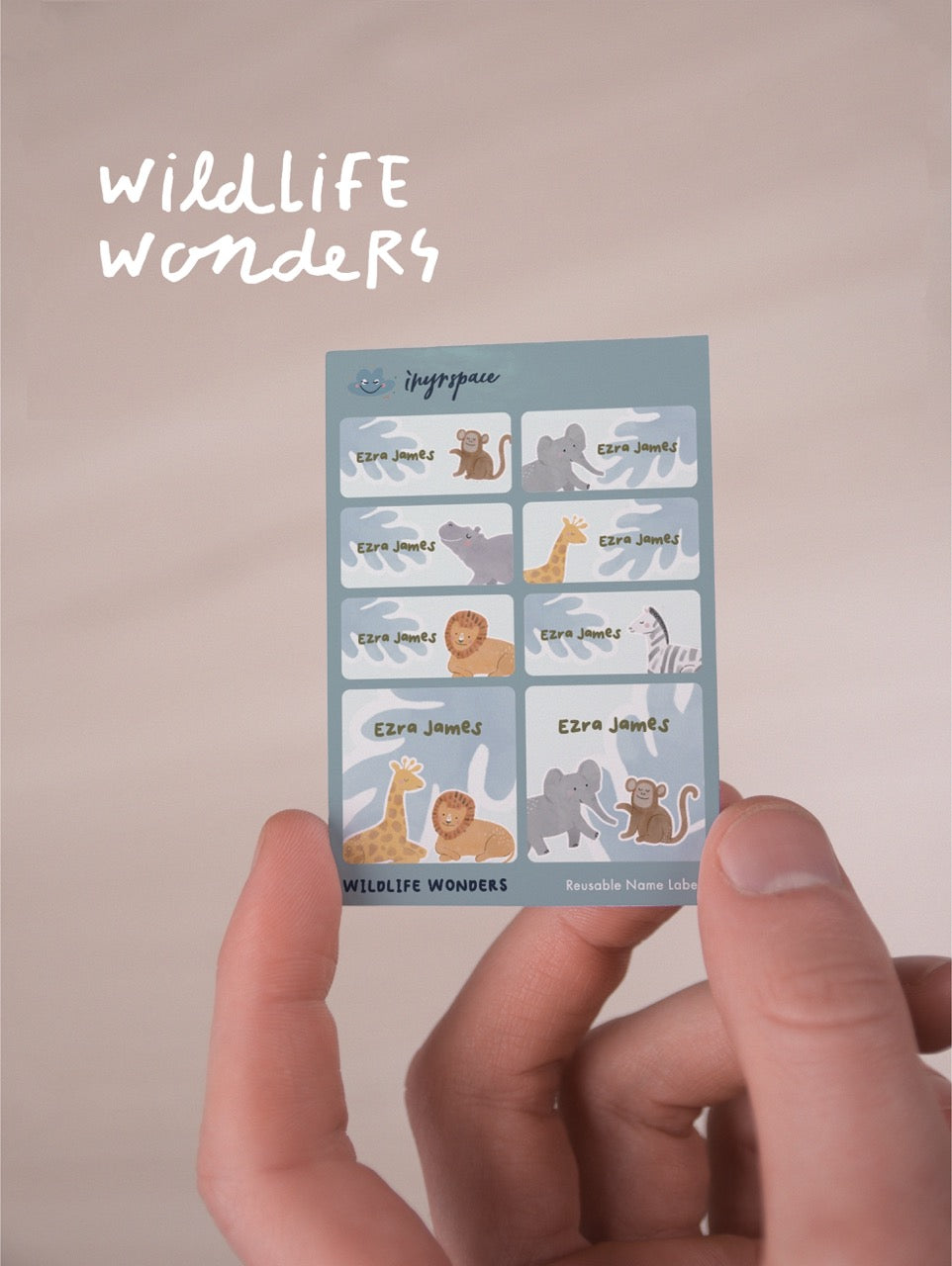 Mini Name Labels (min. 15 pcs)