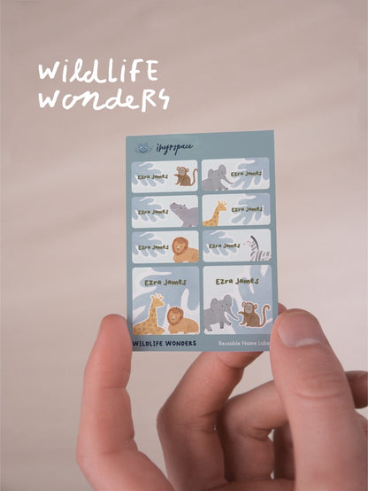 Mini Name Labels (min. 15 pcs)