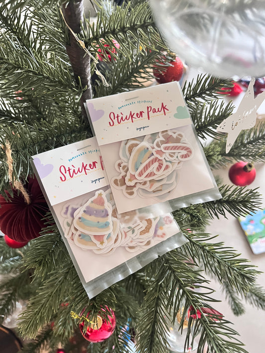 Candy Cottage Reusable Sticker Pack