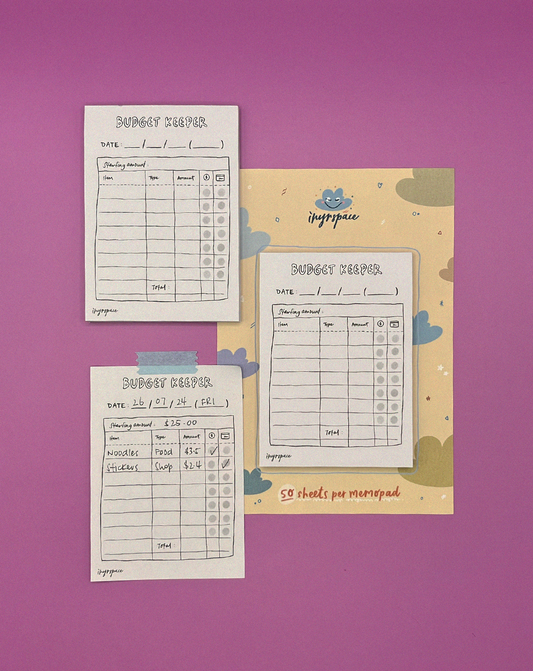 Budget Tracker Memopad